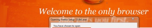 Mozzila Firefox 15